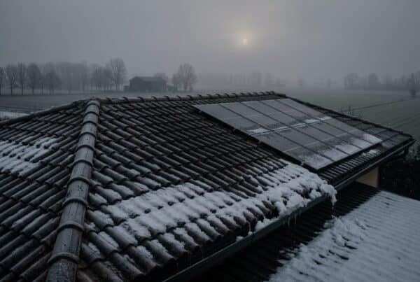 Fotovoltaico in inverno: quanto produce con neve, nebbia e giornate corte