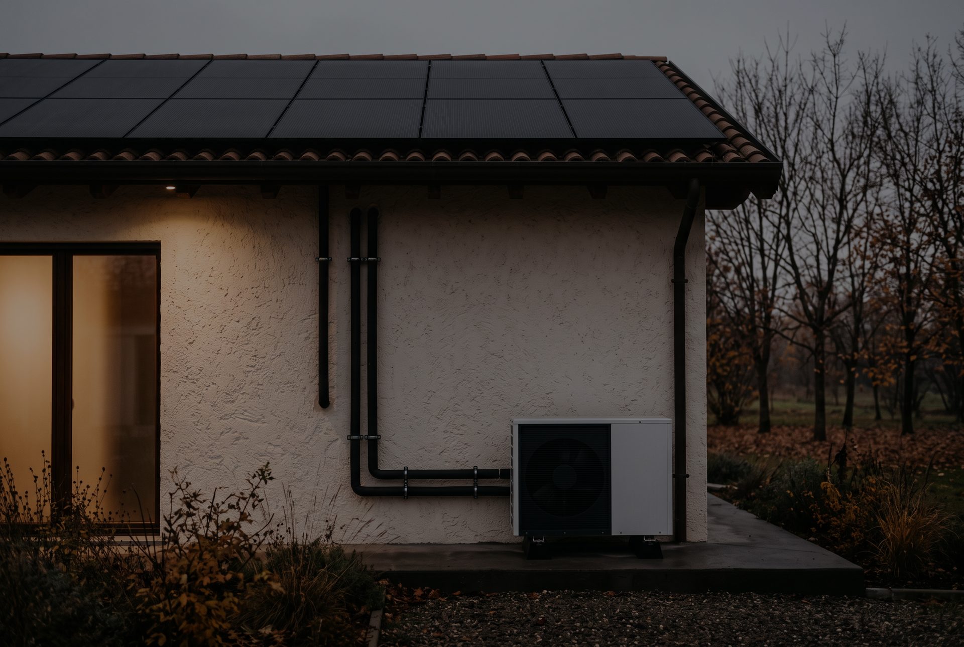 Fotovoltaico per pompa di calore: quanti kW servono davvero per scaldare casa